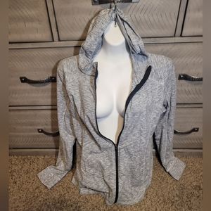 Gray Zip-up hoodie